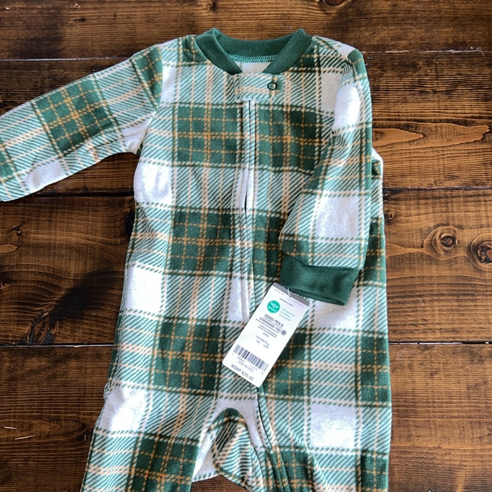Carter’s flannel footies
